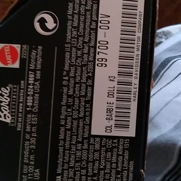 Barbie collectible Harley-Davidson second series - Picture 8 of 11